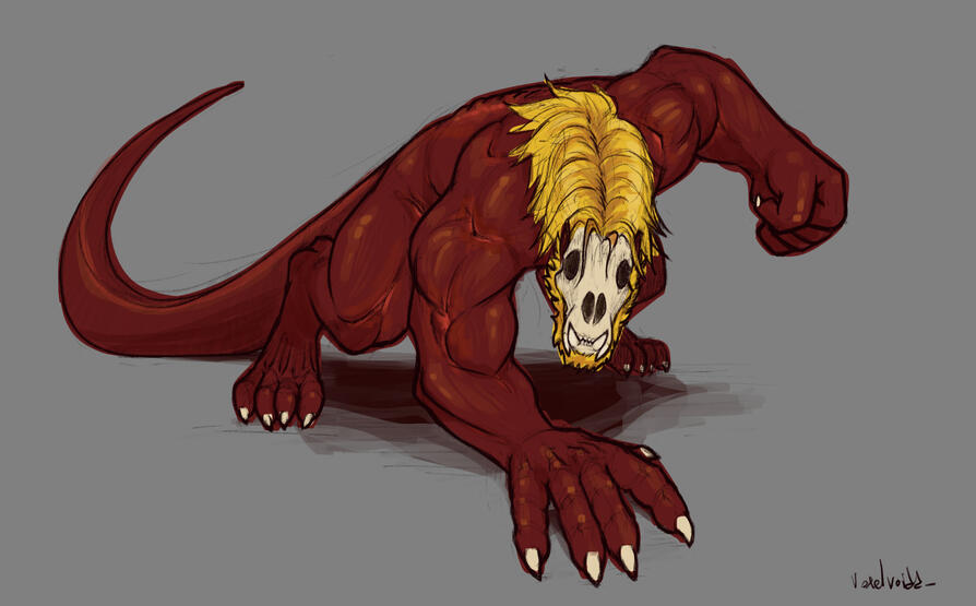 In the rare occasion Shawn loses his mind while transformed into Middle, this thing will take his place. He will be fixiated on one thing and the only way to stop him is to let him tire himself out.